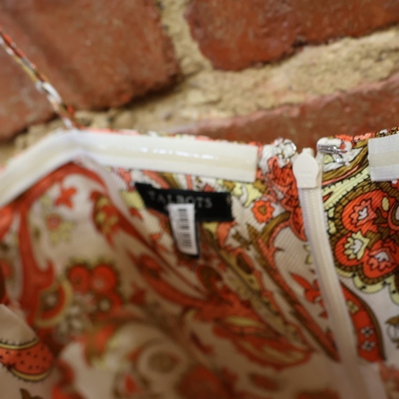 Silk Paisley Halter Tank Top - Picture 3 of 7